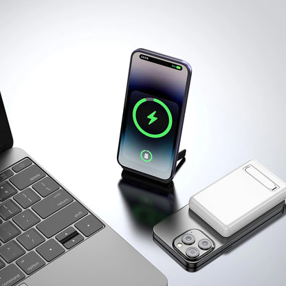 Εξωτερική Μπαταρία Wireless Dudao K14S+, 10000mAh, 22.5W, QC + PD + FQI, 1 x QI - 1 x USB-A - 1 x USB-C, Λευκή