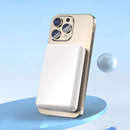 Ασύρματη Εξωτερική Μπαταρία Dudao K14S, 5000mAh, 20W, QC + PD + FQI, 1 x QI - 1 x USB-A - 1 x USB-C, Λευκό
