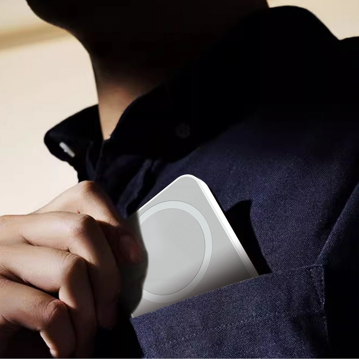 Εξωτερική Μπαταρία Wireless Dudao K26, 10000mAh, 20W, PD + FQI, 1 x QI - 1 x USB-C, Λευκή