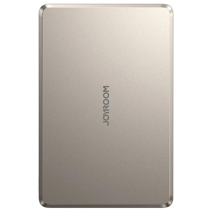 Joyroom JR-PBM08 Pro Wireless External Battery, 10000mAh, 20W, PD + FQI, 1 x QI - 1 x USB-C, Beige