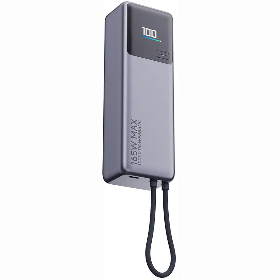 Εξωτερική Μπαταρία Xiaomi, 10000mAh, 165W, PD, 2 x USB-C, Γκρι PB1165MI