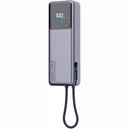Εξωτερική Μπαταρία Xiaomi, 10000mAh, 165W, PD, 2 x USB-C, Γκρι PB1165MI