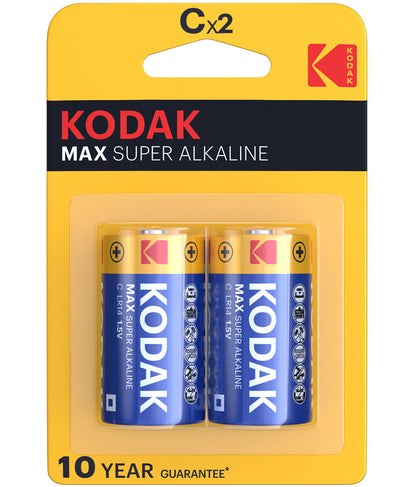 Μπαταρία Kodak Max Alkaline, LR14 Σετ 2 τεμάχια