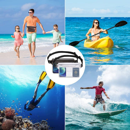 Τσαντάκι Waterproof Techsuit, Universal, Μαύρο