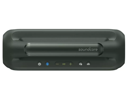 Anker SoundCore Boom 2 New Version Portable Bluetooth Speaker, 80W, TWS, RGB, Waterproof, Green A3138062
