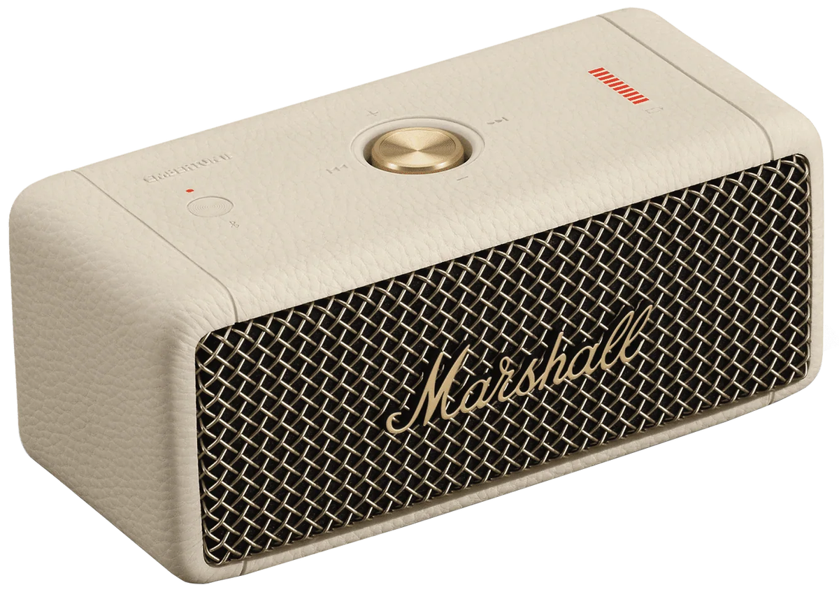 Φορητό Ηχείο Bluetooth Marshall Emberton II, 20W, Αδιάβροχο, Κρεμ