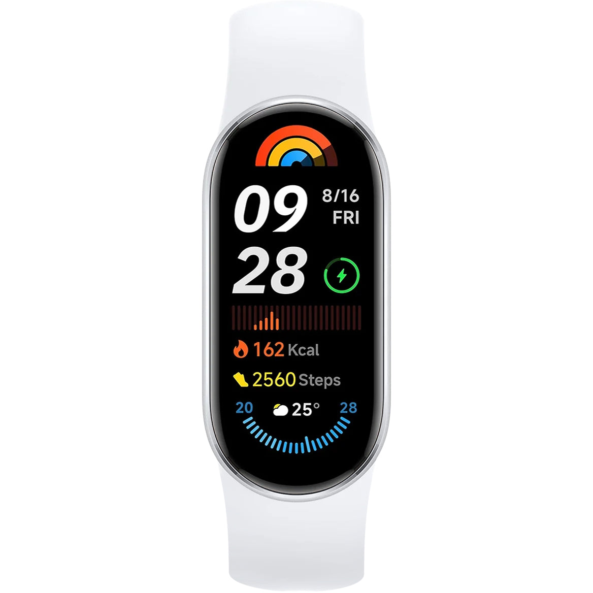 Βραχιόλι Fitness Xiaomi Mi Smart Band 9, Λευκό BHR8340GL
