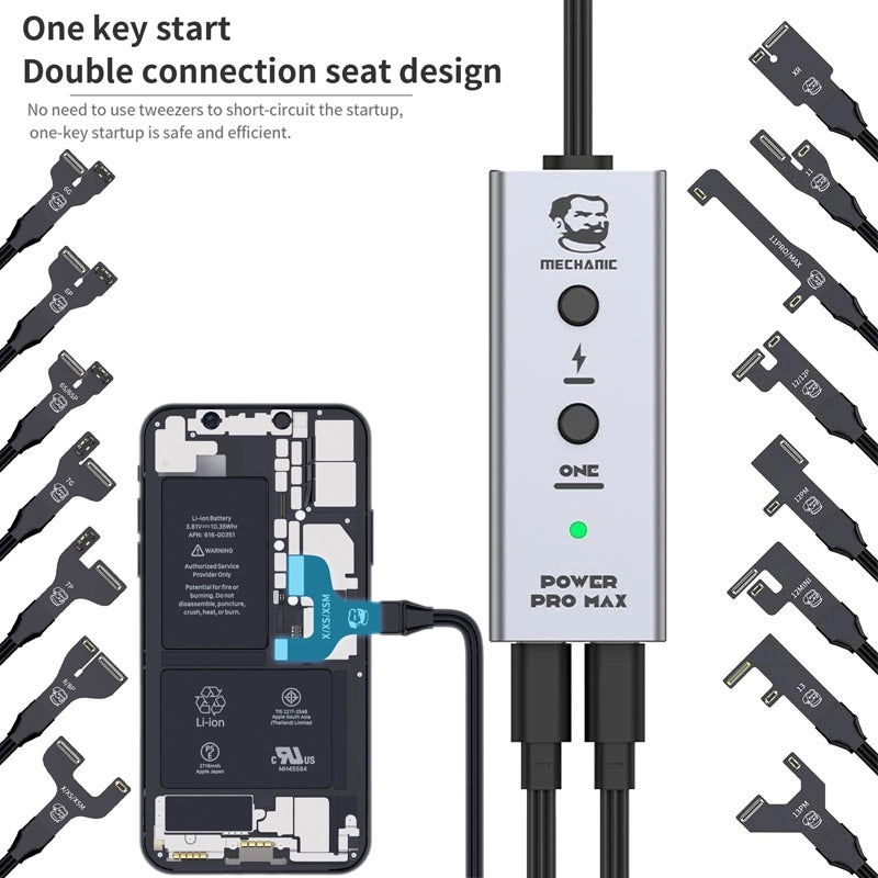 Καλώδιο Τροφοδοσίας Mechanic Power Pro Max για Apple iPhone 6 - 13 Pro Max Series
