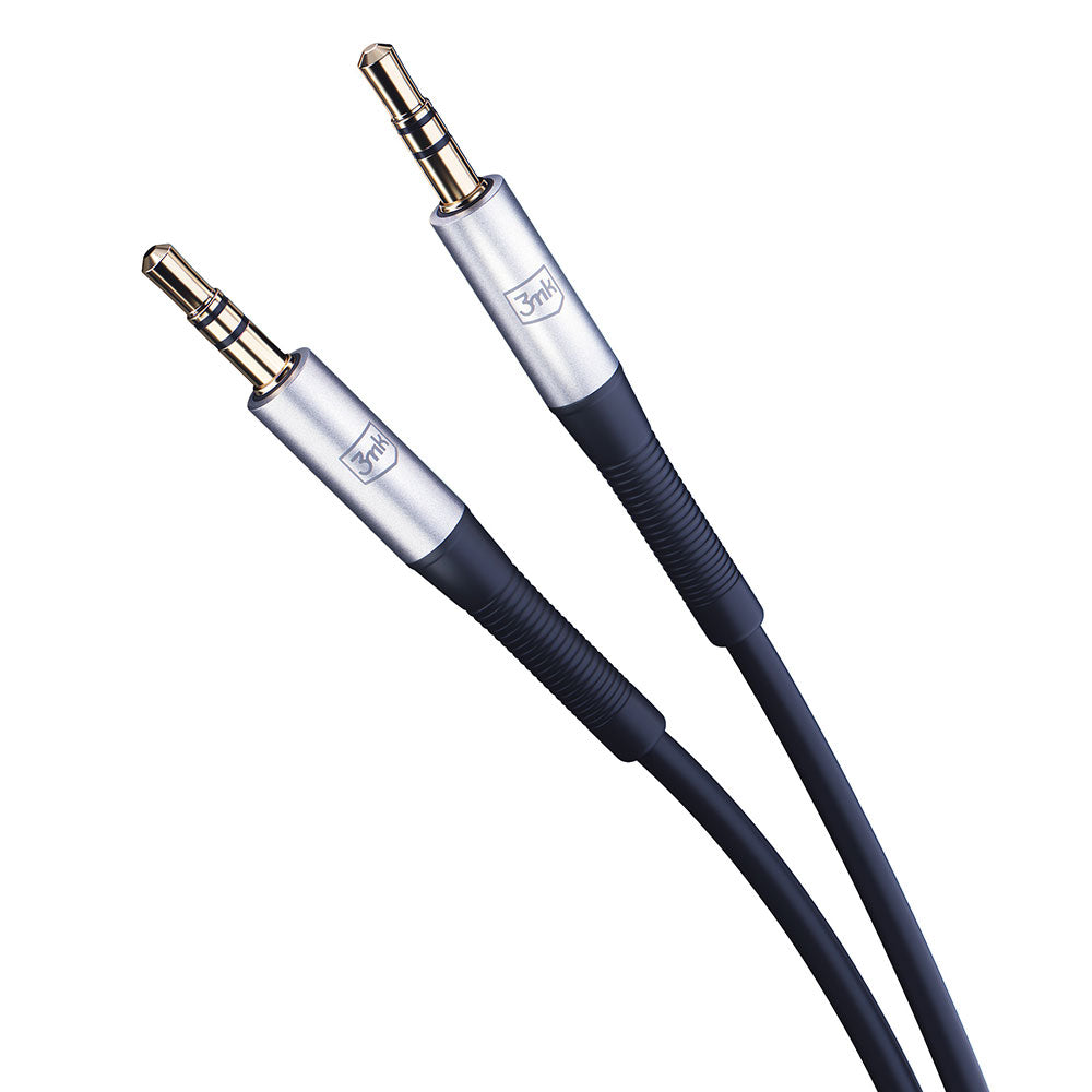 Καλώδιο Ήχου 3.5mm - 3.5mm 3MK, 1μ, Μαύρο
