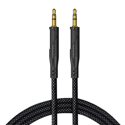 Καλώδιο Ήχου 3.5mm - 3.5mm Lito LA02, 1m, Μαύρο