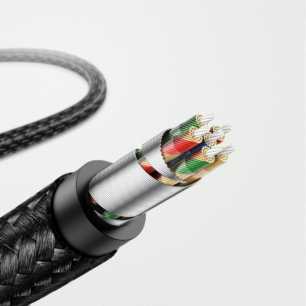 Lightning Audio Cable - 3.5mm UGREEN US315 (70509), 1m, Black