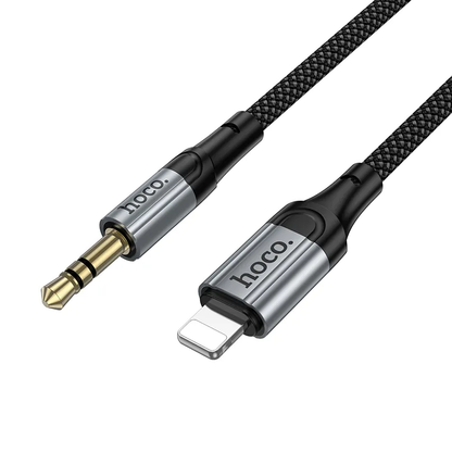 Lightning Audio Cable - 3.5mm HOCO UPA33A, 1.5m, Black