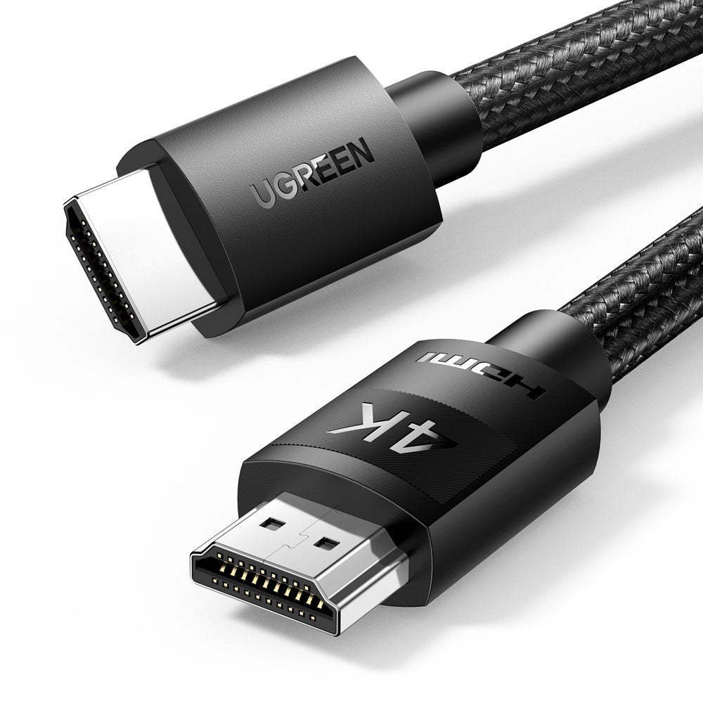 Καλώδιο βίντεο UGREEN HD119, HDMI - HDMI, 4K, 1m, Μαύρο