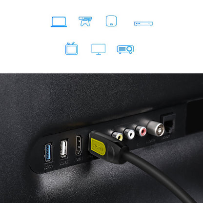 UGREEN HD101 Video Cable, HDMI - HDMI, 4K, 1m, Black