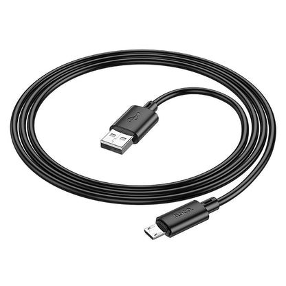HOCO X88 USB-A - microUSB Data and Charging Cable, 18W, 1m, Black 