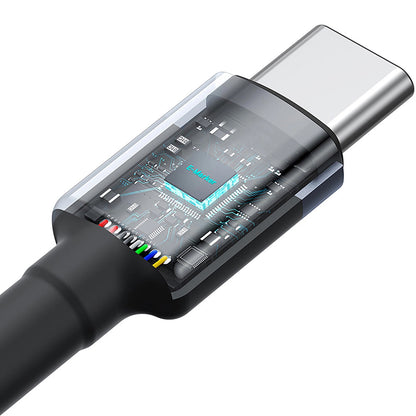 USB-C Data and Charging Cable - USB-C Baseus Cafule, 100W, 2m, Red, Set of 2 pieces P10318306003-01