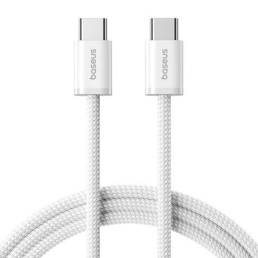 Καλώδιο Δεδομένων και Φόρτισης USB-C - USB-C Baseus Dynamic 4 Series, 100W, 2m, Λευκό P10381400211-01