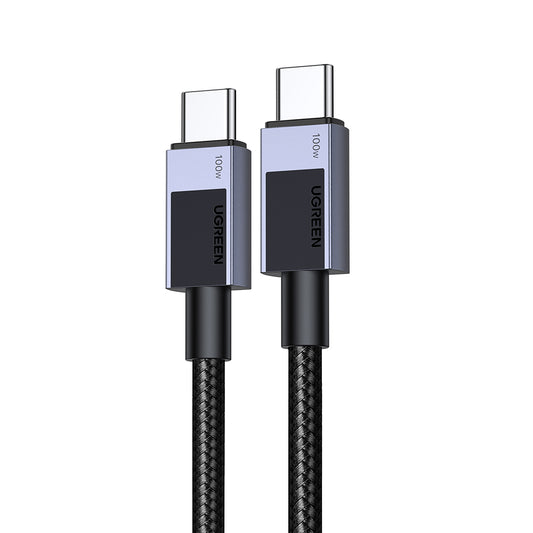 Καλώδιο Δεδομένων και Φόρτισης USB-C - USB-C UGREEN L512, 100W, 0.5m, Γκρι