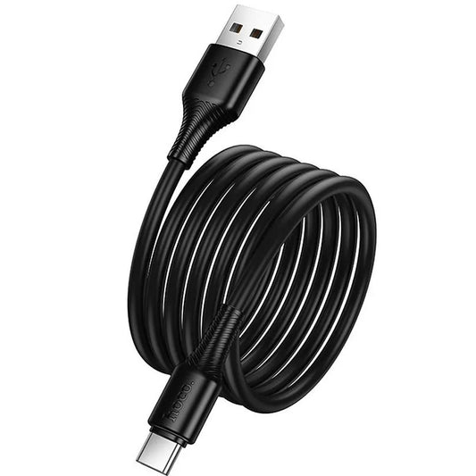 USB-A to USB-C Data and Charging Cable HOCO X120, 60W, 1m, Black