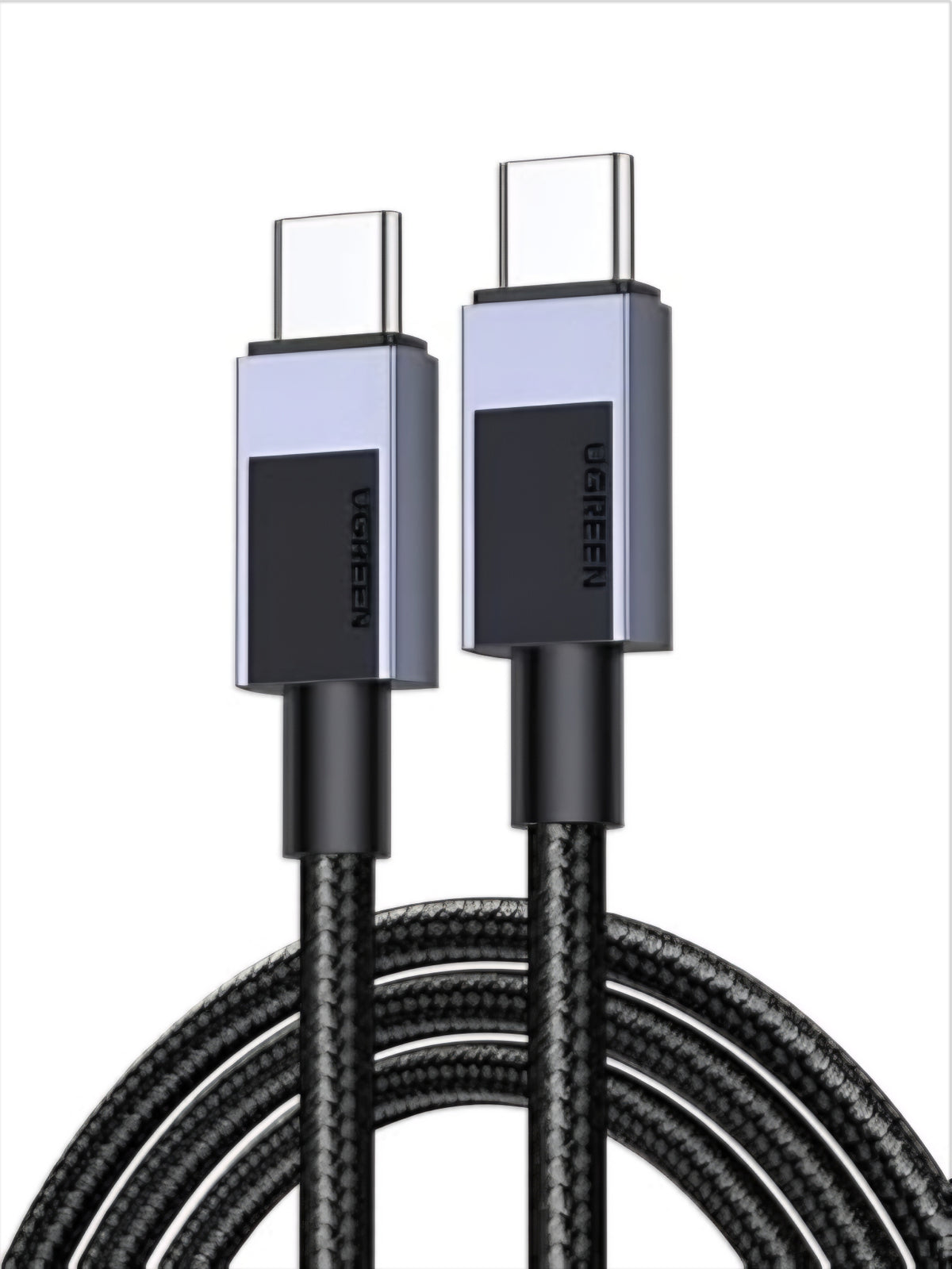USB-C to USB-C Data and Charging Cable UGREEN L512, 100W, 2m, Gray