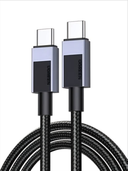 USB-C to USB-C Data and Charging Cable UGREEN L512, 100W, 2m, Gray