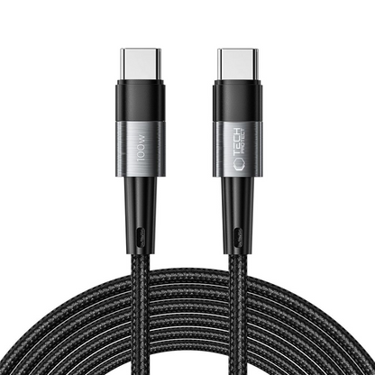 USB-C Data and Charging Cable - USB-C Tech-Protect Ultraboost, 100W, 3m, Gray