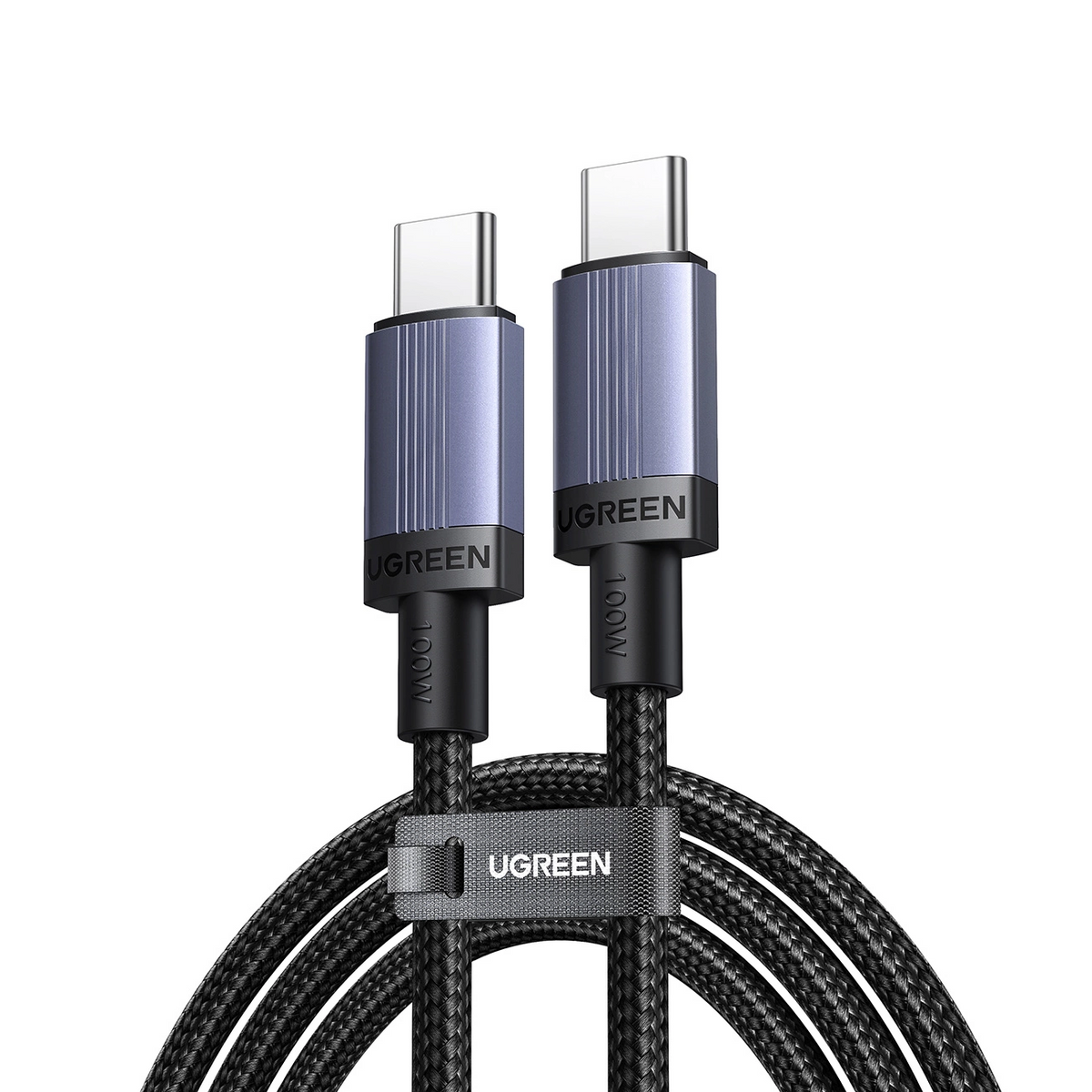 Καλώδιο Δεδομένων και Φόρτισης USB-C - USB-C UGREEN, 100W, 3μ, Μαύρο