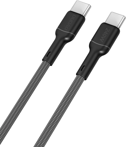 Καλώδιο Δεδομένων και Φόρτισης USB-C - USB-C Dudao L9C Max, 240W, 2μ, Μαύρο