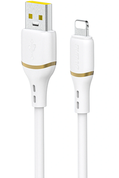 Καλώδιο Δεδομένων και Φόρτισης USB-A - Lightning Dudao L25L, 30W, 1m, Λευκό