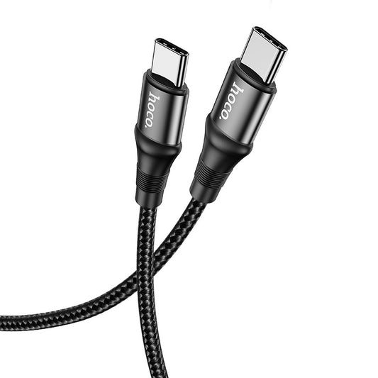 Καλώδιο Δεδομένων και Φόρτισης USB-C - USB-C HOCO X50, 100W, 1μ, Μαύρο