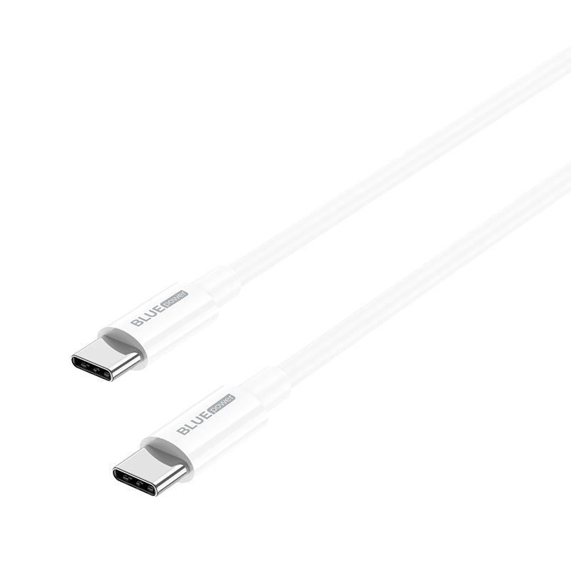 USB-C Data and Charging Cable - USB-C BLUE Power BBX44, 100W, 1m, White