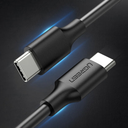 USB-C Data and Charging Cable - USB-C UGREEN US286, 60W, 1m, Black