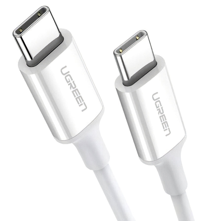 Καλώδιο Δεδομένων και Φόρτισης USB-C - USB-C UGREEN US264, 60W, 2m, Λευκό