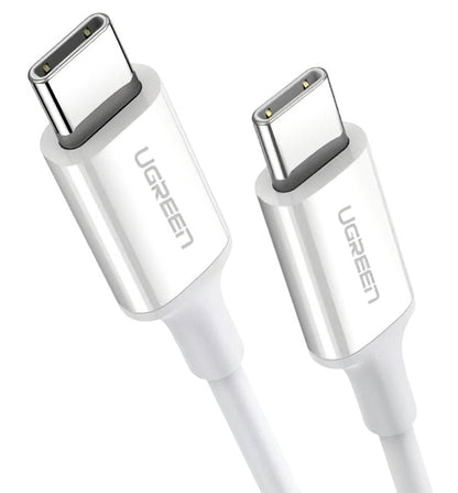Καλώδιο Δεδομένων και Φόρτισης USB-C - USB-C UGREEN US264, 60W, 2m, Λευκό