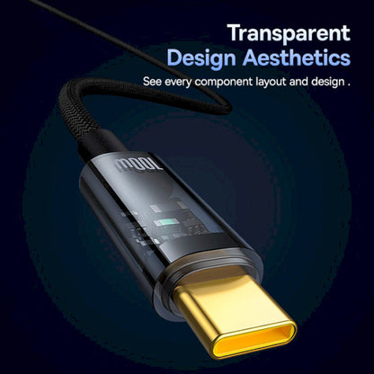 Καλώδιο Δεδομένων και Φόρτισης USB-C - USB-C Baseus Explorer, 100W, 2m, Μαύρο P10319704111-00