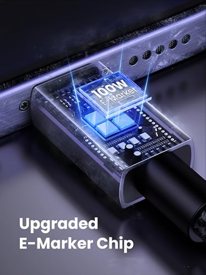 USB-C to USB-C Data and Charging Cable UGREEN L512, 100W, 2m, Gray