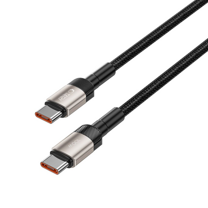 USB-C Data and Charging Cable - USB-C Tech-Protect Ultraboost EVO, 100W, 1m, Silver