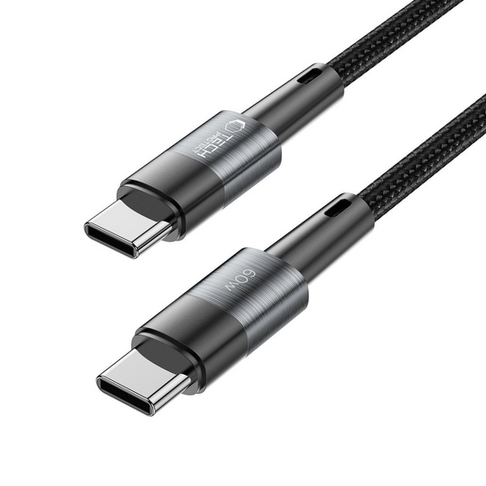 Καλώδιο Δεδομένων και Φόρτισης USB-C - USB-C Tech-Protect Ultraboost, 60W, 2μ, Γκρι