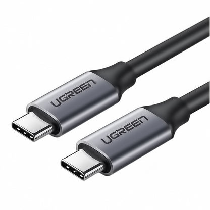 Καλώδιο Δεδομένων και Φόρτισης USB-C - USB-C UGREEN US161, 60W, 1.5m, Γκρι