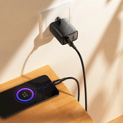 USB-A to microUSB Data and Charging Cable HOCO X120, 18W, 1m, Black