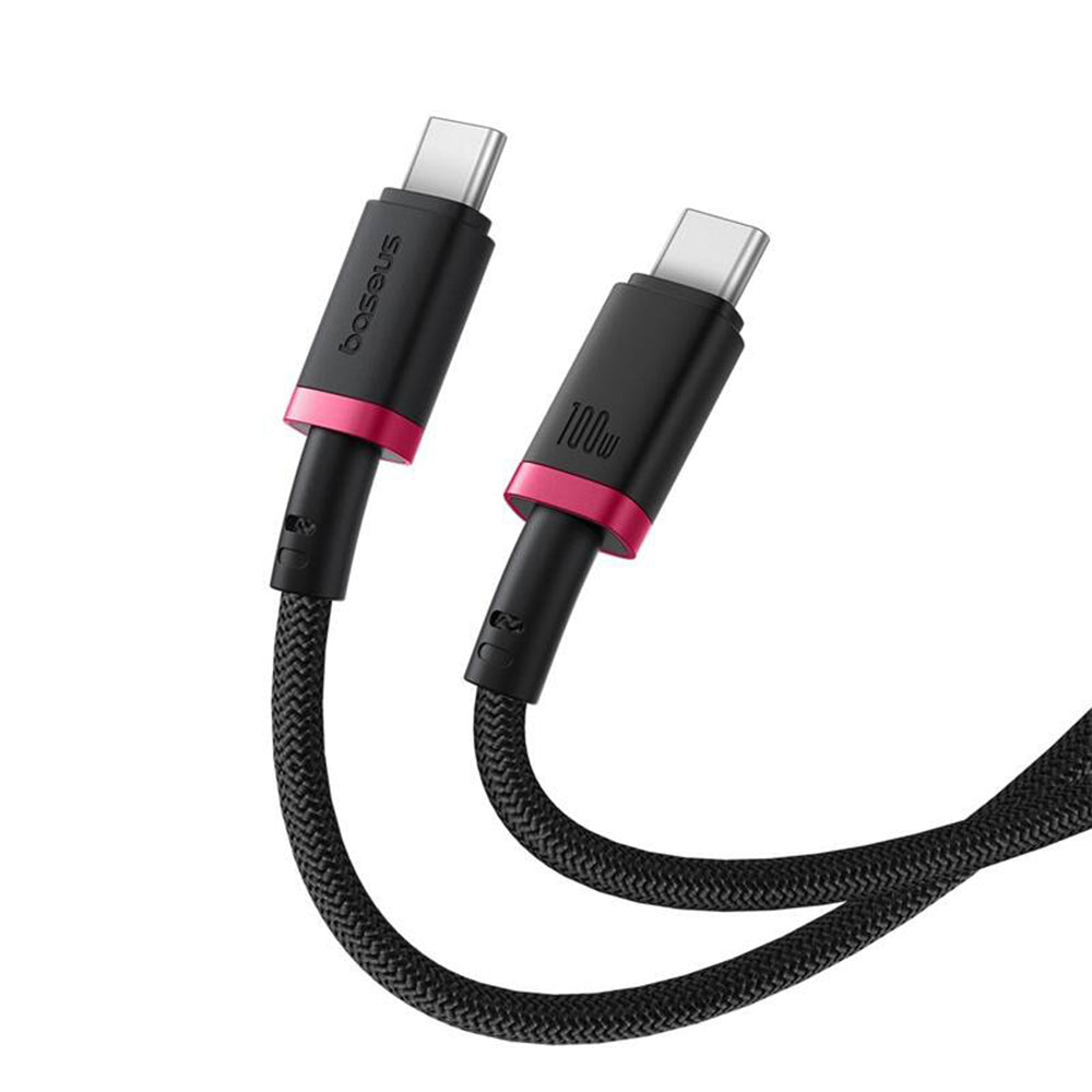 Καλώδιο Δεδομένων και Φόρτισης USB-C - USB-C Baseus Dura Series, 100W, 1m, Κόκκινο P10377803U01-01