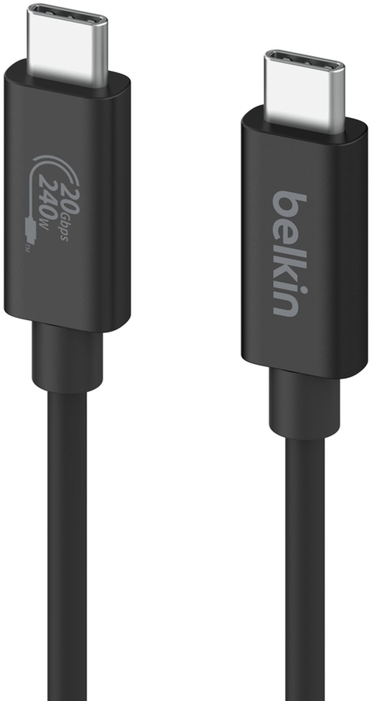 USB-C Data and Charging Cable - USB-C Belkin Connect, 240W, 2m, Black INZ004bt2MBK