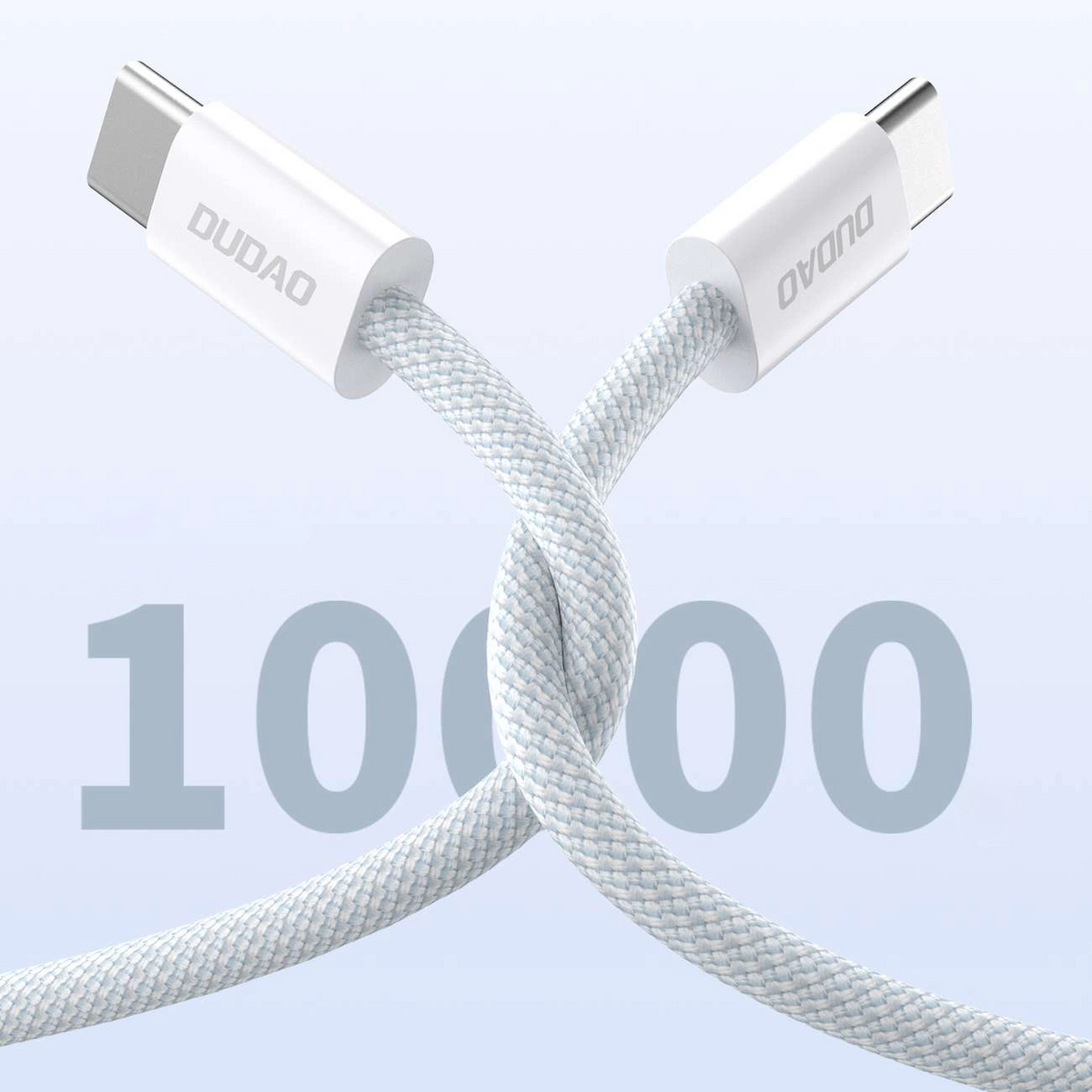 Καλώδιο Δεδομένων και Φόρτισης USB-C - USB-C Dudao L6C, 30W, 1μ, Μπλε