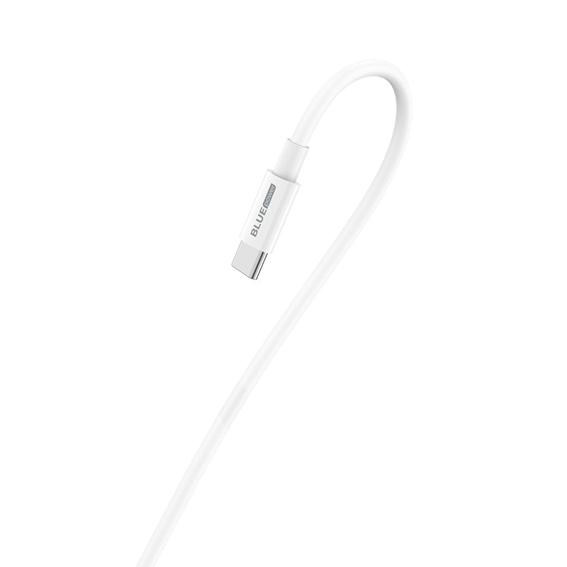 USB-C Data and Charging Cable - USB-C BLUE Power BBX44, 100W, 1m, White