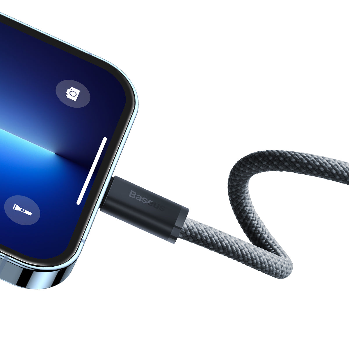 USB-C to Lightning Data and Charging Cable - Baseus Dynamic Series, 20W, 1m, Gray CALD000016