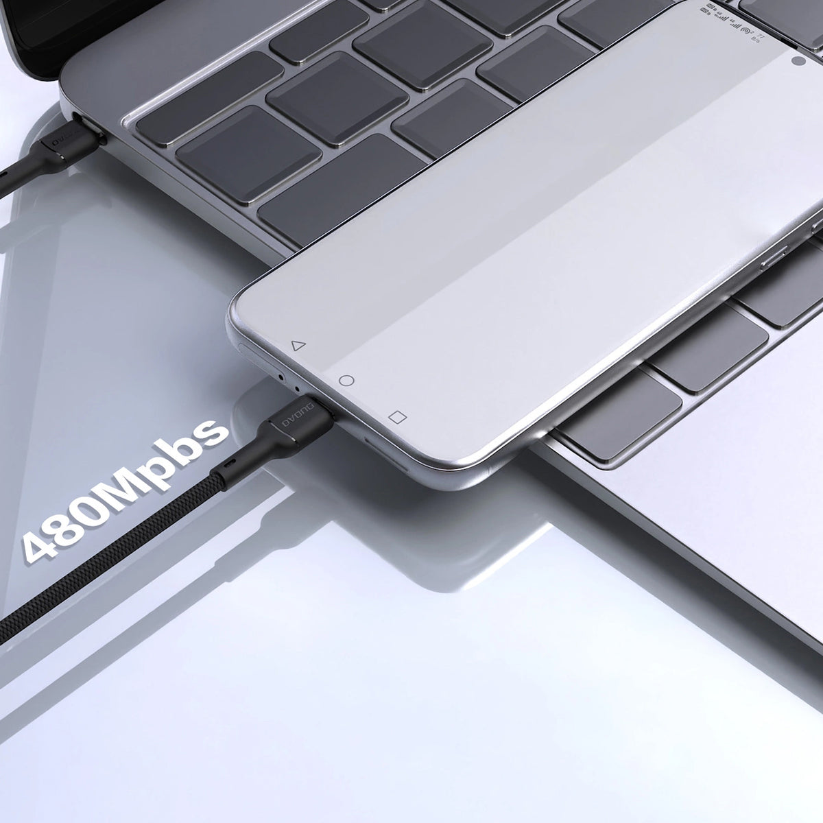 Καλώδιο Δεδομένων και Φόρτισης USB-C - USB-C Dudao L9C, 65W, 1m, Μαύρο