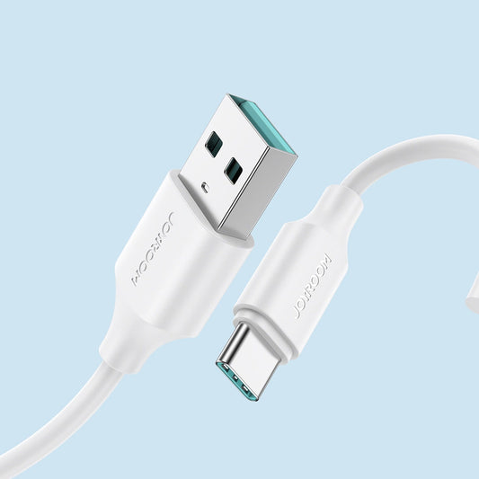Καλώδιο Δεδομένων και Φόρτισης USB-A - USB-C Joyroom S-A9, 20W, 2m, Λευκό