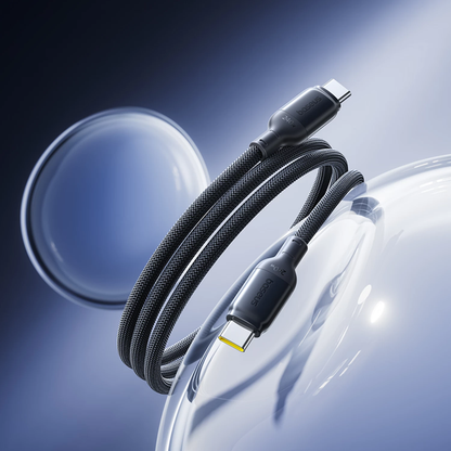 Καλώδιο Δεδομένων και Φόρτισης USB-C - USB-C Baseus PicoGo II, 240W, 1m, Μαύρο E0423300