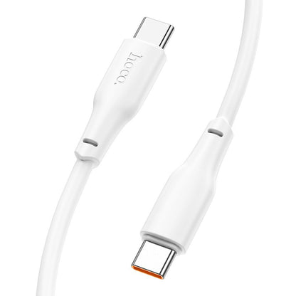 USB-C Data and Charging Cable - USB-C HOCO X93, 100W, 1m, White 