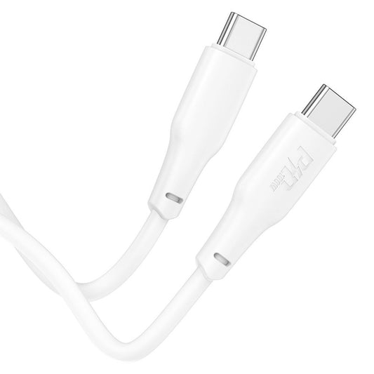 USB-C Data and Charging Cable - USB-C HOCO X93, 100W, 2m, White